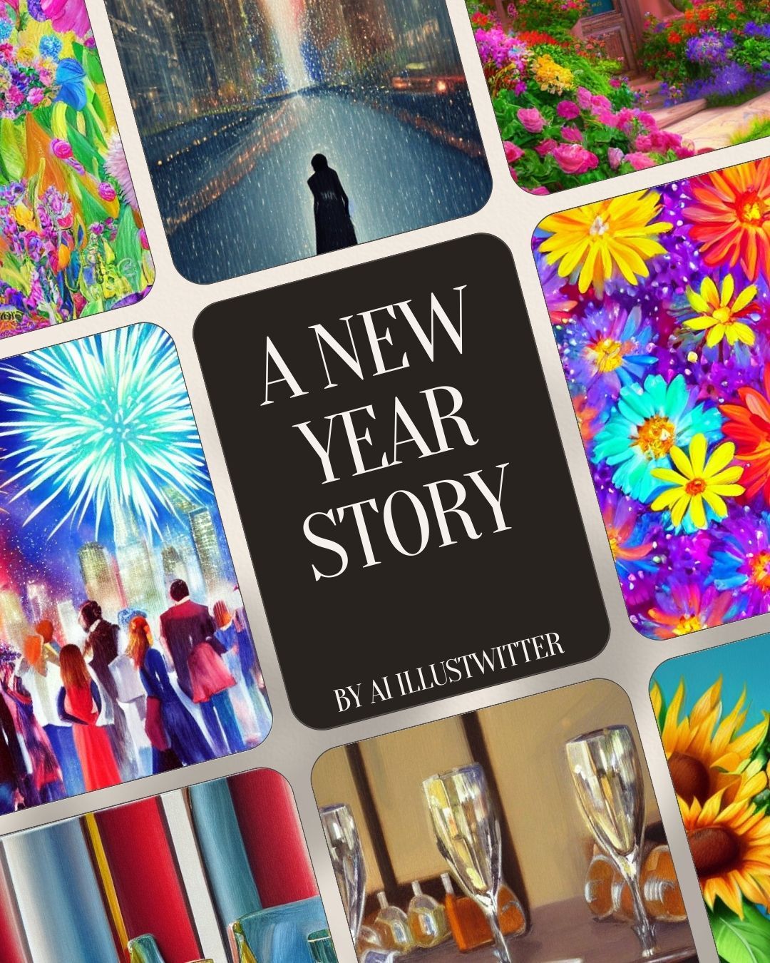 A New Year Story By AI Illustwitter